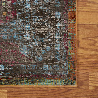 LR Resources Gala 81272 Turquoise Multi Area Rug Alternate Image