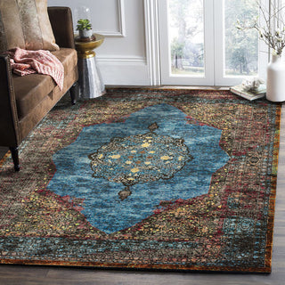 LR Resources Gala 81272 Turquoise Multi Area Rug Alternate Image Feature