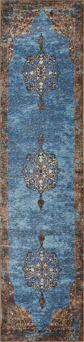 LR Resources Gala 81272 Turquoise Multi Area Rug 