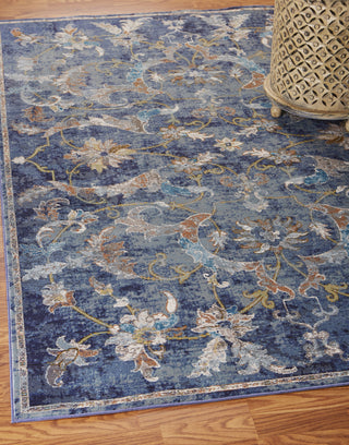 LR Resources Gala 81273 Navy Multi Area Rug Alternate Image