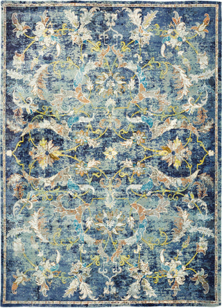 LR Resources Gala 81273 Navy Multi Area Rug 