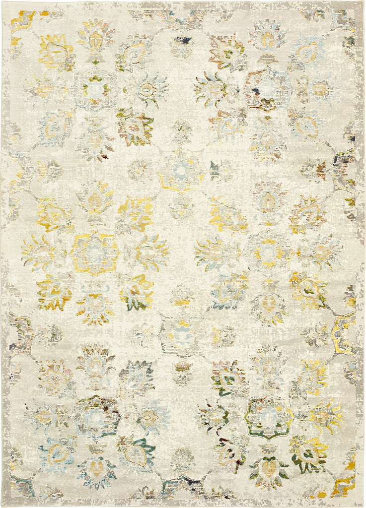 LR Resources Gala 81274 Wheat Multi Area Rug main image