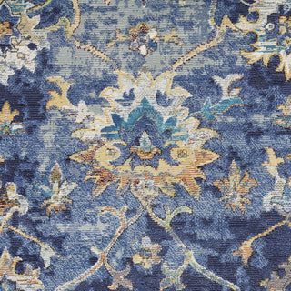 LR Resources Gala 81275 Indigo Multi Area Rug Alternate Image