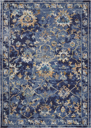 LR Resources Gala 81275 Indigo Multi Area Rug 