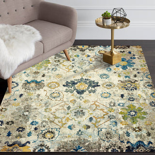 LR Resources Gala 81276 Beige Multi Area Rug Alternate Image Feature