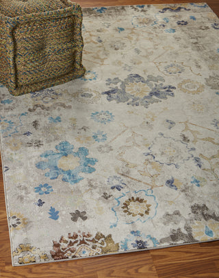 LR Resources Gala 81276 Beige Multi Area Rug Alternate Image