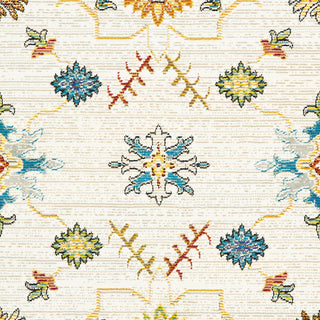 LR Resources Gala 81277 Cream Multi Area Rug Alternate Image