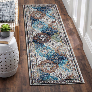 LR Resources Gala Bohemian Tabriz Multi Area Rug Lifestyle Image Feature