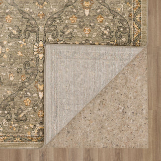 Karastan Euphoria Galway Willow Grey Area Rug Back Image