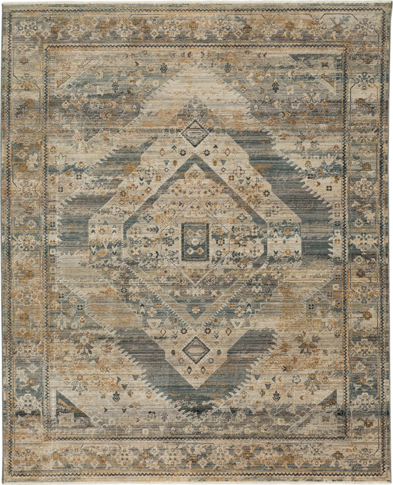 Karastan Echo Tesoro Cream Area Rug – Incredible Rugs and Decor