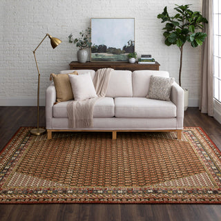 Karastan Bedouin Garavalli Dusty Taupe Area Rug Lifestyle Image