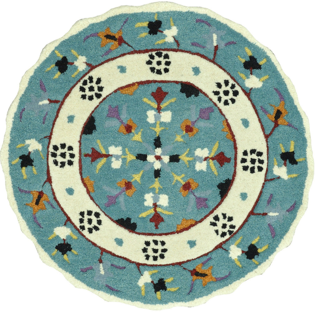 Loloi Gardenia HGA03 Teal / Ivory Area Rug main image