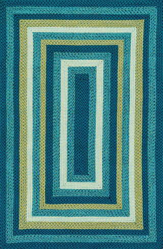 Loloi Garrett GA-01 Blue / Green Area Rug 