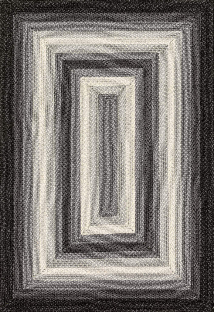 Loloi Garrett GA-01 Black / Ivory Area Rug main image