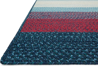 Loloi Garrett GA-05 Blue / Red Area Rug 