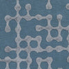 Surya Gable GBL-2007 Blue Hand Hooked Area Rug Sample Swatch