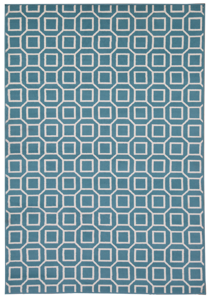 Rizzy Glendale GD7004 Blue/Aqua Area Rug