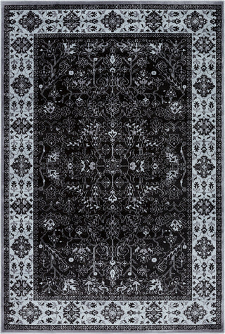 Surya Goldfinch GDF-1015 Black Light Gray Medium Area Rug main image