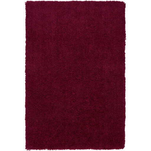 Goddess GDS-7509 Red Shag Weave Area Rug by Surya 5' X 7'6''