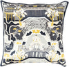 Surya Geisha Chinoserie Charm GE-011 Pillow 18 X 18 X 4 Poly filled