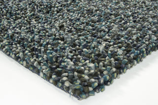 Chandra Gems GEM-9601 Grey/Blue Area Rug Corner Shot