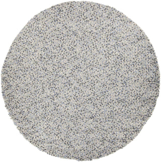 Chandra Gems GEM-9605 Grey Multi Area Rug Round