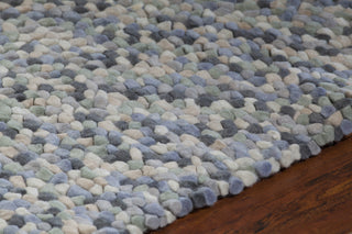 Chandra Gems GEM-9605 Grey Multi Area Rug Detail