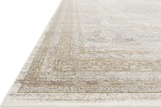 Loloi Gemma GEM-01 Sand/Ivory Area Rug Round Image