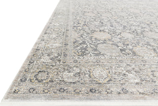 Loloi Gemma GEM-02 Charcoal/Sand Area Rug Corner 