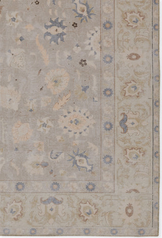 Momeni Gemini GEM-3 Grey Area Rug Corner Image