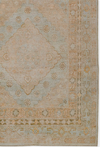 Momeni Gemini GEM-4 Light Blue Area Rug Corner Image