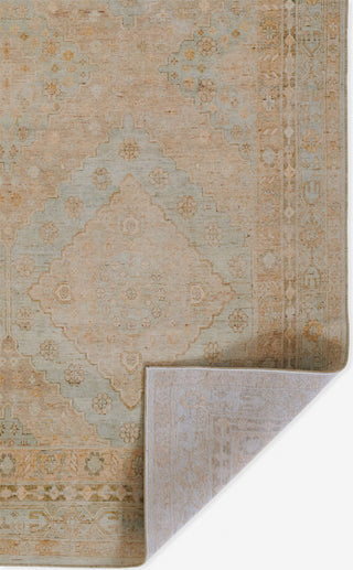 Momeni Gemini GEM-4 Light Blue Area Rug Close up