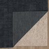 Karastan Gemini Charcoal Area Rug Back Image