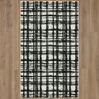 Karastan Evolution Genesis Black Area Rug