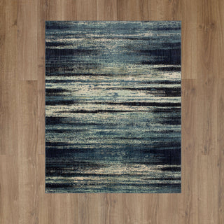 Karastan Elements Geneva Indigo Area Rug Main Image