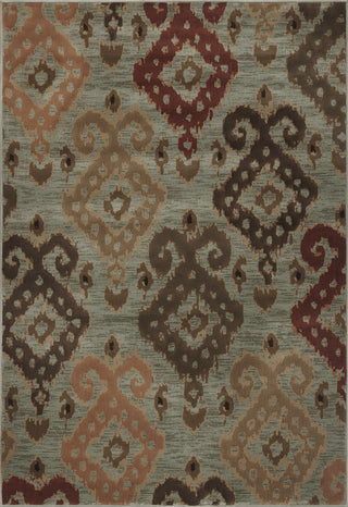 KAS Geneva 9411 Blue Allover Ikat Area Rug main image