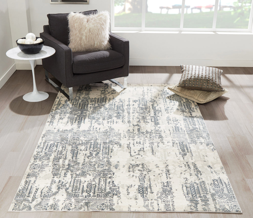 Momeni Genevieve GNV-4 Grey Area Rug main image