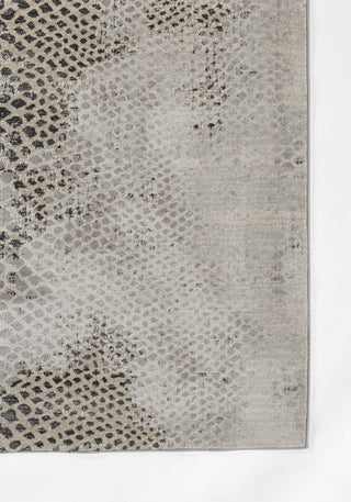 Momeni Genevieve GNV13 Grey Area Rug Corner Image