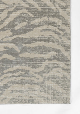 Momeni Genevieve GNV14 Grey Area Rug Corner Image