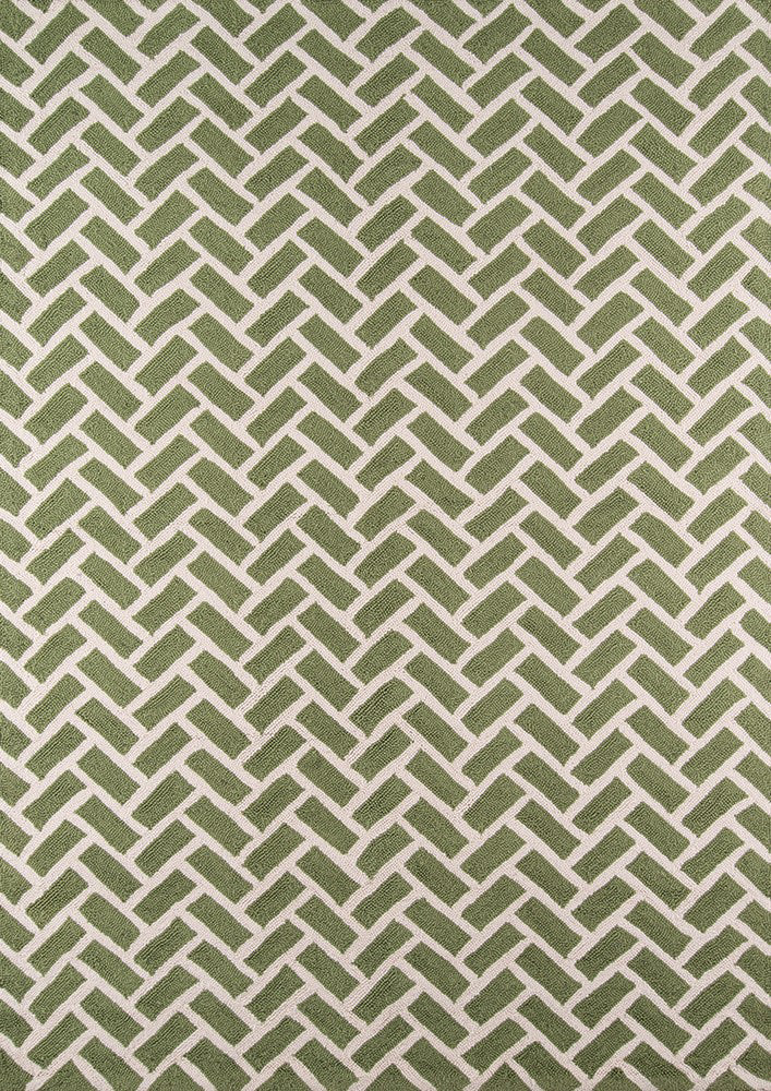 Momeni Geo GEO-2 Green Area Rug main image