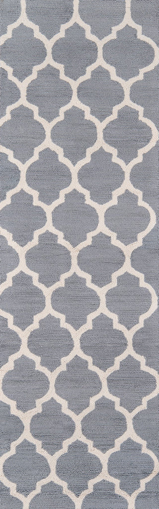 Momeni Geo GEO-4 Grey Area Rug Runner Image