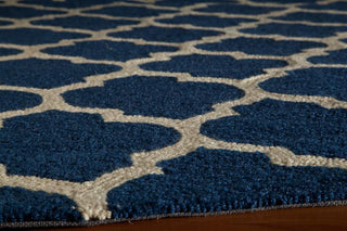 Momeni Geo GEO-4 Navy Area Rug Corner Shot