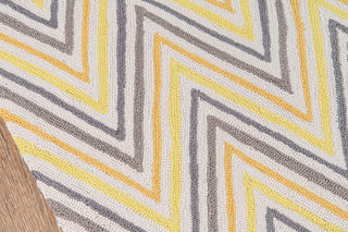 Momeni Geo GEO-6 Gold Area Rug Corner Shot