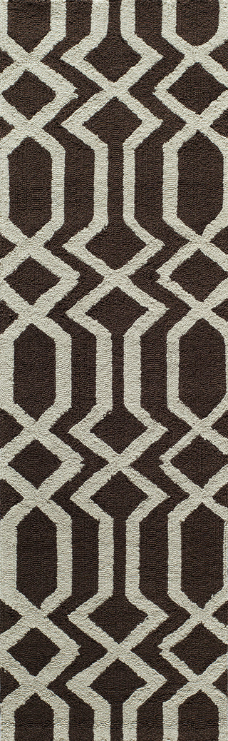 Momeni Geo GEO-7 Brown Area Rug Runner