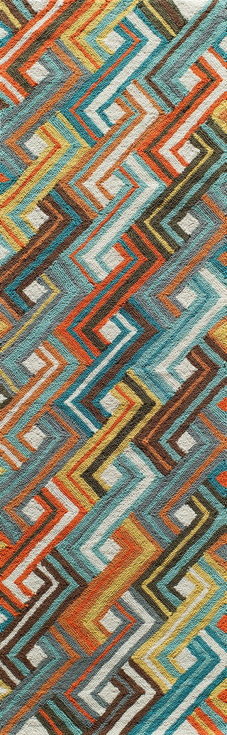 Momeni Geo GEO-8 Multi Area Rug Closeup