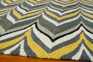 Momeni Geo GEO-9 Yellow Area Rug Closeup