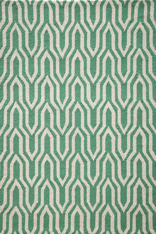 Momeni Geo GEO12 Green Area Rug