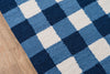 Momeni Geo GEO31 Blue Area Rug Close up