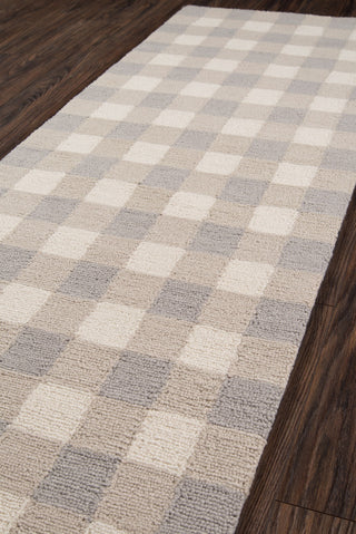 Momeni Geo GEO31 Grey Area Rug Runner Feature