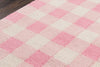 Momeni Geo GEO31 Pink Area Rug Detail Shot